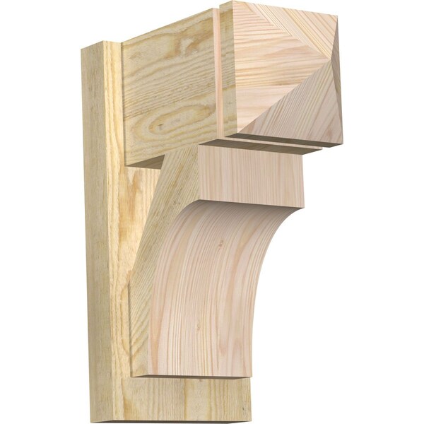 Ekena Millwork Westlake Arts & Crafts Rough Sawn Outlooker, Douglas Fir, 8"W x 14"D x 18"H OUT08X14X18WTL03RDF - main
